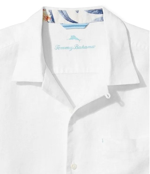 Sea Glass Breezer Linen Long Sleeve Shirt by Tommy Bahama