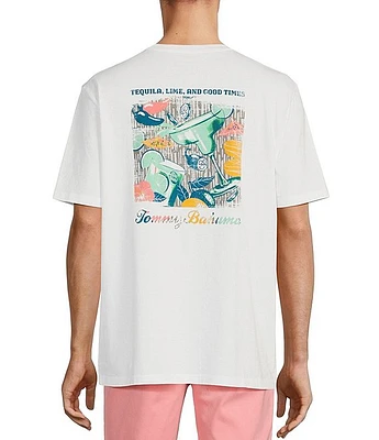 Tommy Bahama Big & Tall Tequila Lime And Good Times Short Sleeve T-Shirt