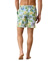 Tommy Bahama Disney Naples Postcard To Paradise 6#double; Inseam Swim Trunks