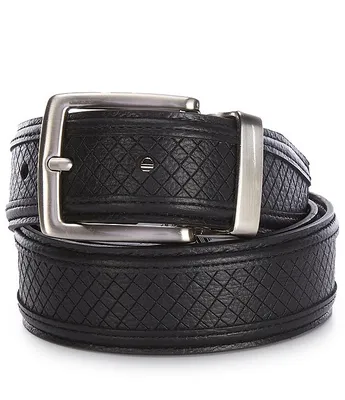 Tommy Bahama Embossed/Smooth Reversible Belt