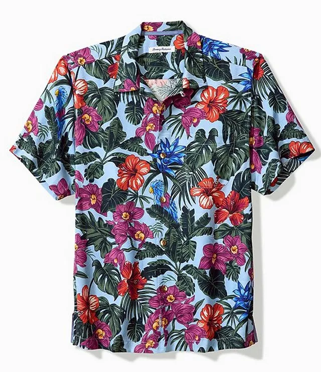 Tommy Bahama Veracruz Cay Fresco Blooms Short Sleeve Woven Shirt