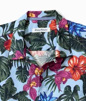 Tommy Bahama Garden Of Hope And Courage Short Sleeve Woven Shirt