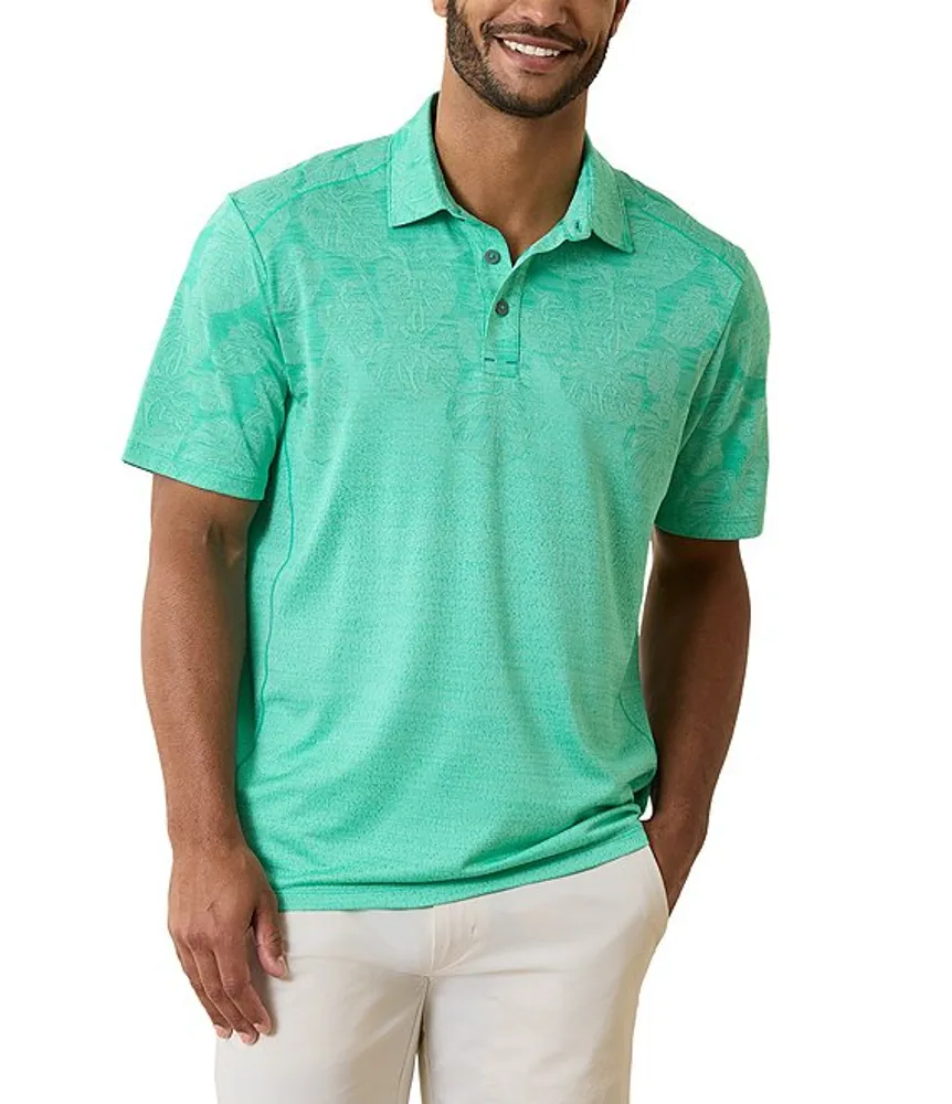 Tommy Bahama IslandZone Palm Coast Tropic Fade Short-Sleeve Polo Shirt