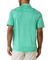 Tommy Bahama IslandZone Palm Coast Tropic Fade Short-Sleeve Polo Shirt