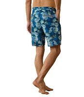 Tommy Bahama Monterey Coast Marina Fronds 9#double; inseam Swim Trunks