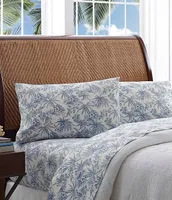 Tommy Bahama Pen And Ink Palm Sheet Set