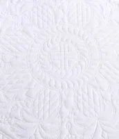 Tommy Bahama Pineapple Resort White Cotton Quilt