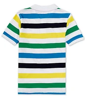 Tommy Hilfiger Big Boys 8-20 Short Sleeve Spectator Striped Polo Shirt