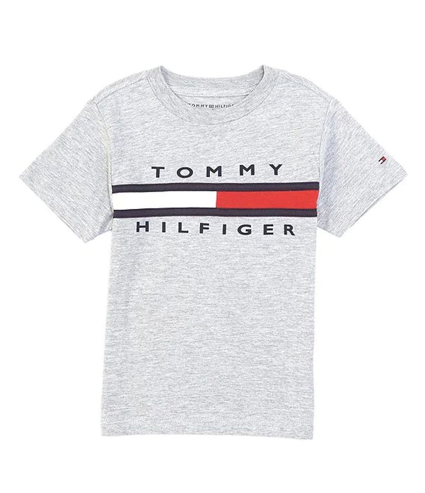 Tommy Hilfiger Little Boys 2T-7 Short-Sleeve Signature Flag T-Shirt