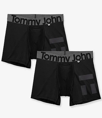 Tommy John 360 Sport Hammock Pouch 4#double; Inseam Boxer Briefs 2-Pack