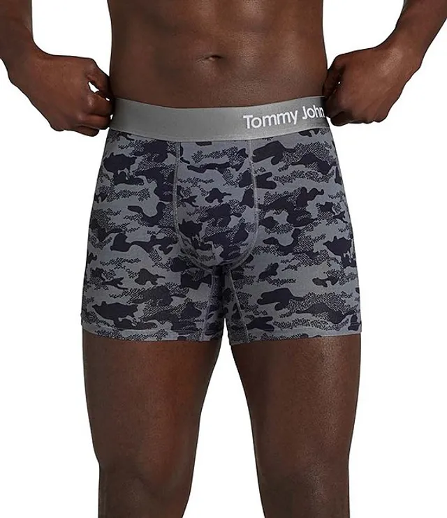 Tommy John Cool Cotton 8#double; Inseam Solid Boxer Briefs