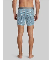 Tommy John Cool Cotton Checked 6#double; Inseam Boxer Briefs