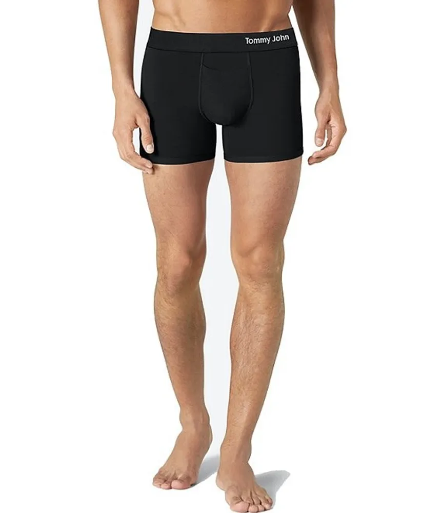 Tommy John Second Skin 8 Inseam Solid Boxer Briefs