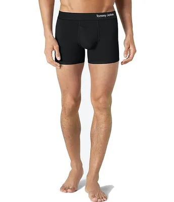 Tommy John Cool Cotton 4#double; Inseam Solid Trunks
