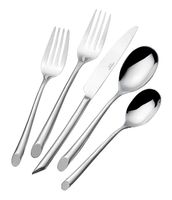 Towle Silversmiths Wave Modern 20-Piece Stainless Steel Flatware Set