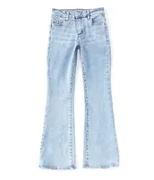 Tractr Big Girls 7-16 Clean Flare Jeans