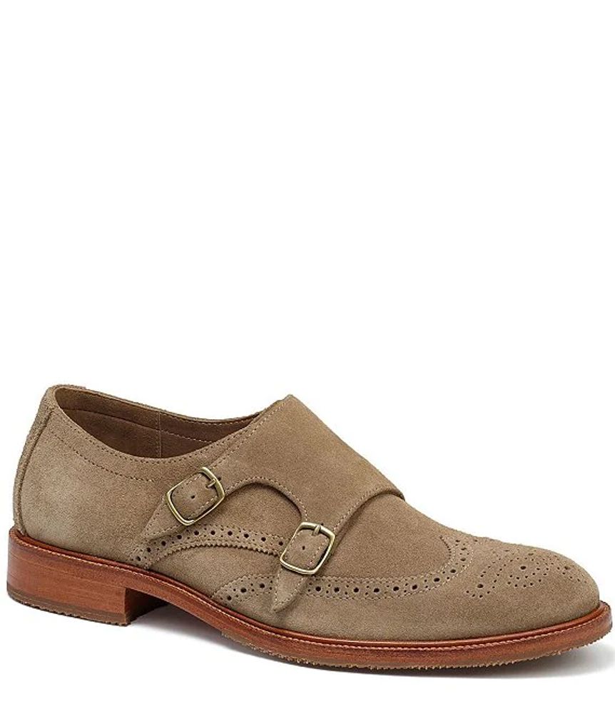 Trask Men's Leland Double Monk Strap Loafer | The Shops at Willow Bend