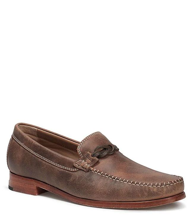 Trask Men's Sadler American Steer Penny Loafers | Alexandria Mall