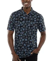 TravisMathew Performance Stretch By The Wharf Short Sleeve Polo Shirt