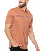 TravisMathew Performance Stretch Dry Dock Short-Sleeve Polo Shirt