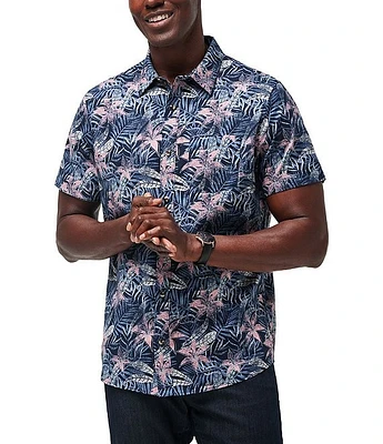 TravisMathew Shoot The Channel Short Sleeve Woven Shirt