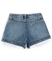 Truce Big Girls 7-16 Lace-Applique Patchwork Shorts