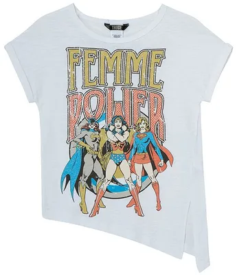 Truce Big Girls 7-16 Short Sleeve Femme Power T-Shirt
