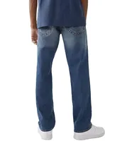 True Religion Ricky Flap 32#double; Inseam Straight Fit Jeans