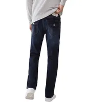 True Religion Ricky Straight Fit Flap-Pocket Jeans