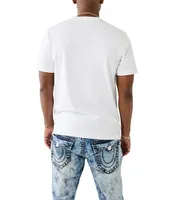 True Religion Short Sleeve Embossed Arch T-Shirt