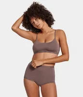 UGG® Estella Scoop Neck Wireless Satin Elastic Band Adjustable Strap Bralette