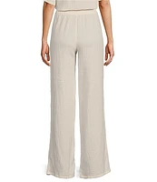 UGG Karrie Cotton Gauze Relaxed Wide Leg Pocketed Coordinating Lounge Pant