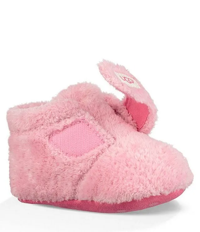 ugg bixbee booties & lovey blanket set