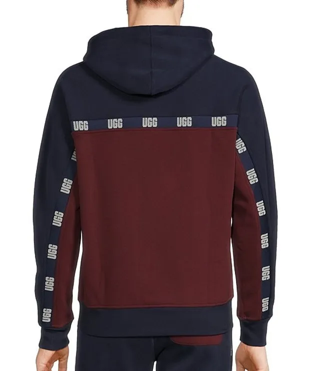 UGG® Long Sleeve Court Color Block Fleece Hoodie