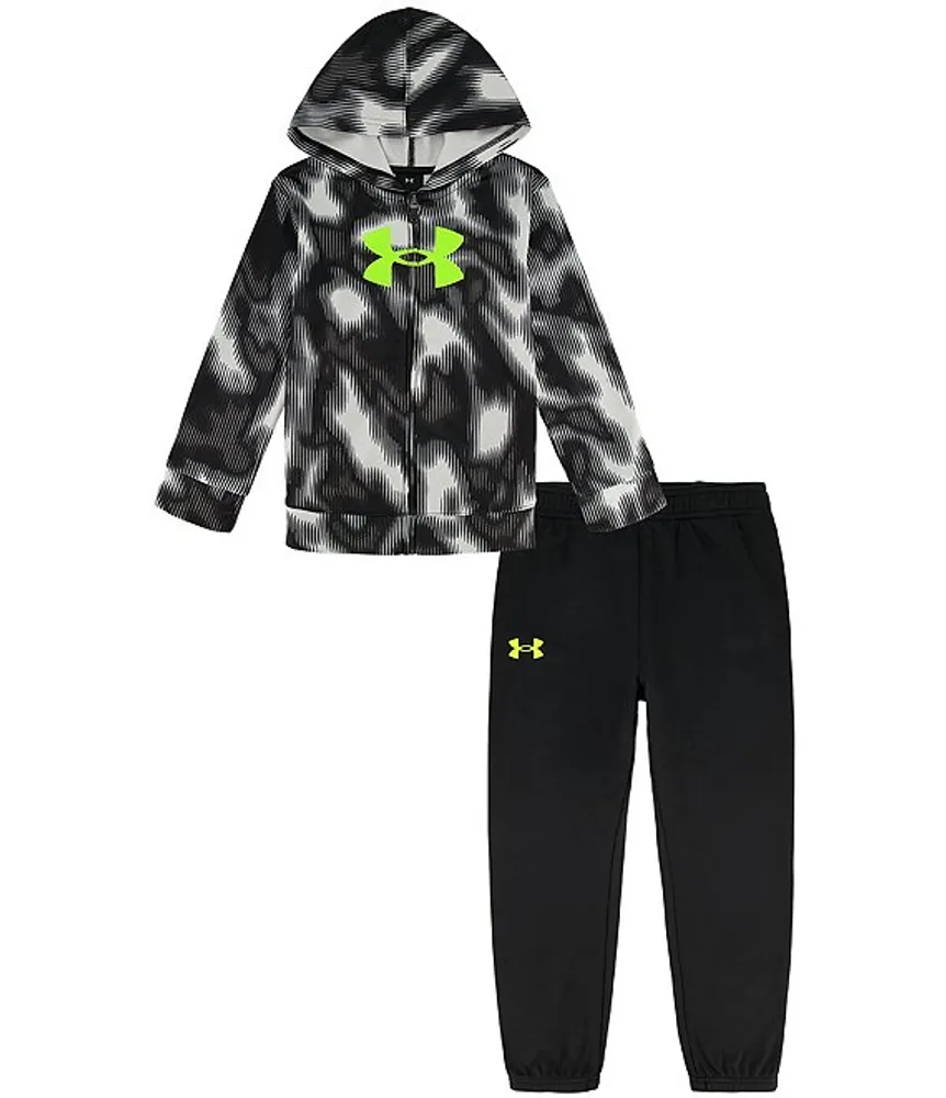 Under Armour, Armour Branded Logo Fz Set Infant Boys, Fleece Tracksuits