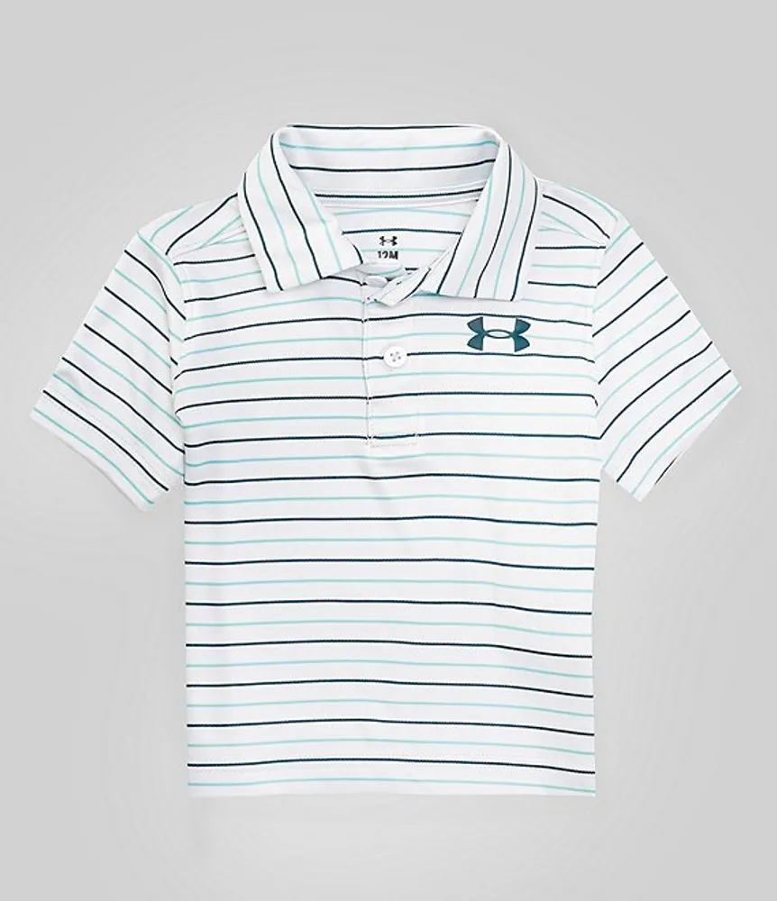 Under Armour Baby Boys 12-24 Months Short Sleeve UA Match Play Stripe Polo T-Shirt