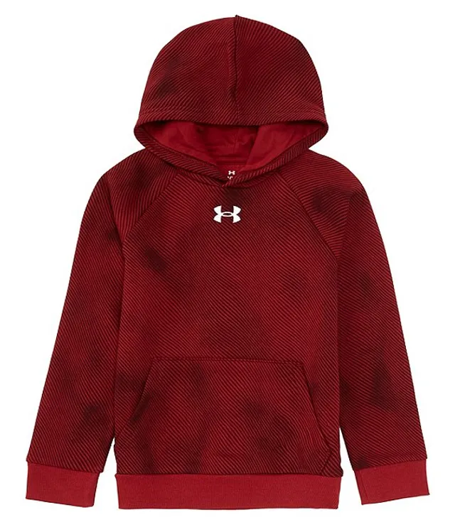 Under Armour Big Boys 8-20 Long Sleeve UA Armour Fleece Big Logo Hoodie