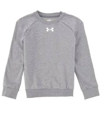 Under Armour Big Boys 8-20 Long Sleeve Rival Fleece Sweatshirt