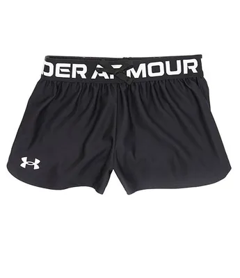 Under Armour Big Girls 7-16 Play Up Solid Shorts