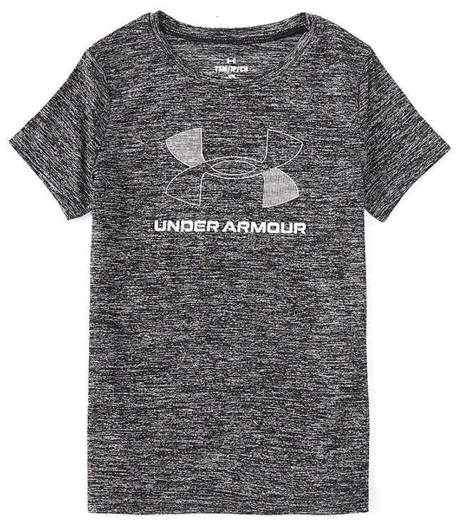 Under Armour Big Girls 7-16 UA Tech Twist Logo Short Sleeve T-Shirt