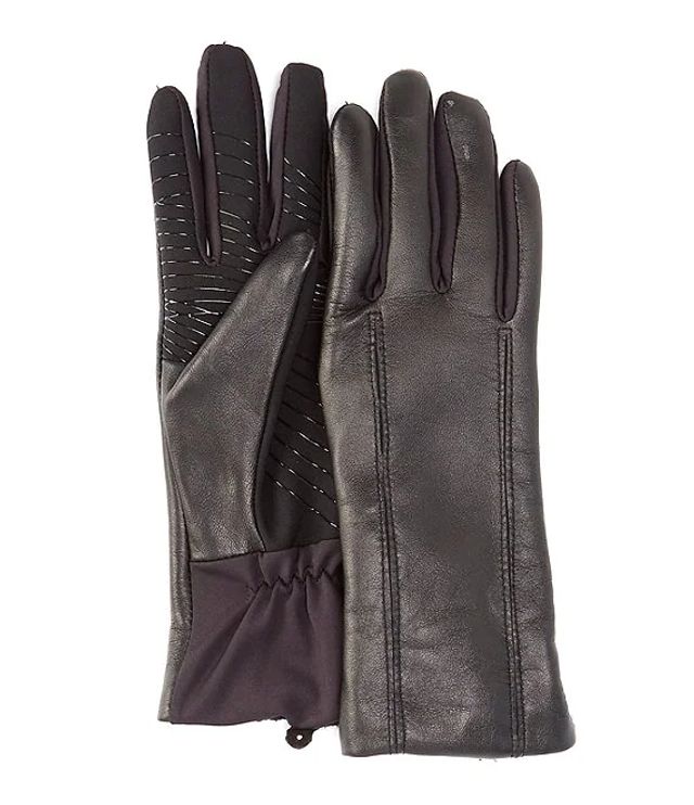 dillards ladies leather gloves