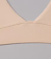 VAN WINKLE & CO. Brushed Micro V-Neck Bralette