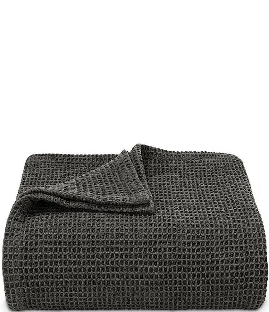 Vera Wang Waffle Weave Bed Blanket