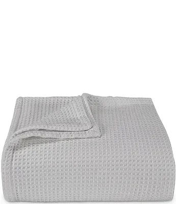 Vera Wang Waffleweave Bed Blanket