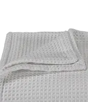 Vera Wang Waffleweave Bed Blanket