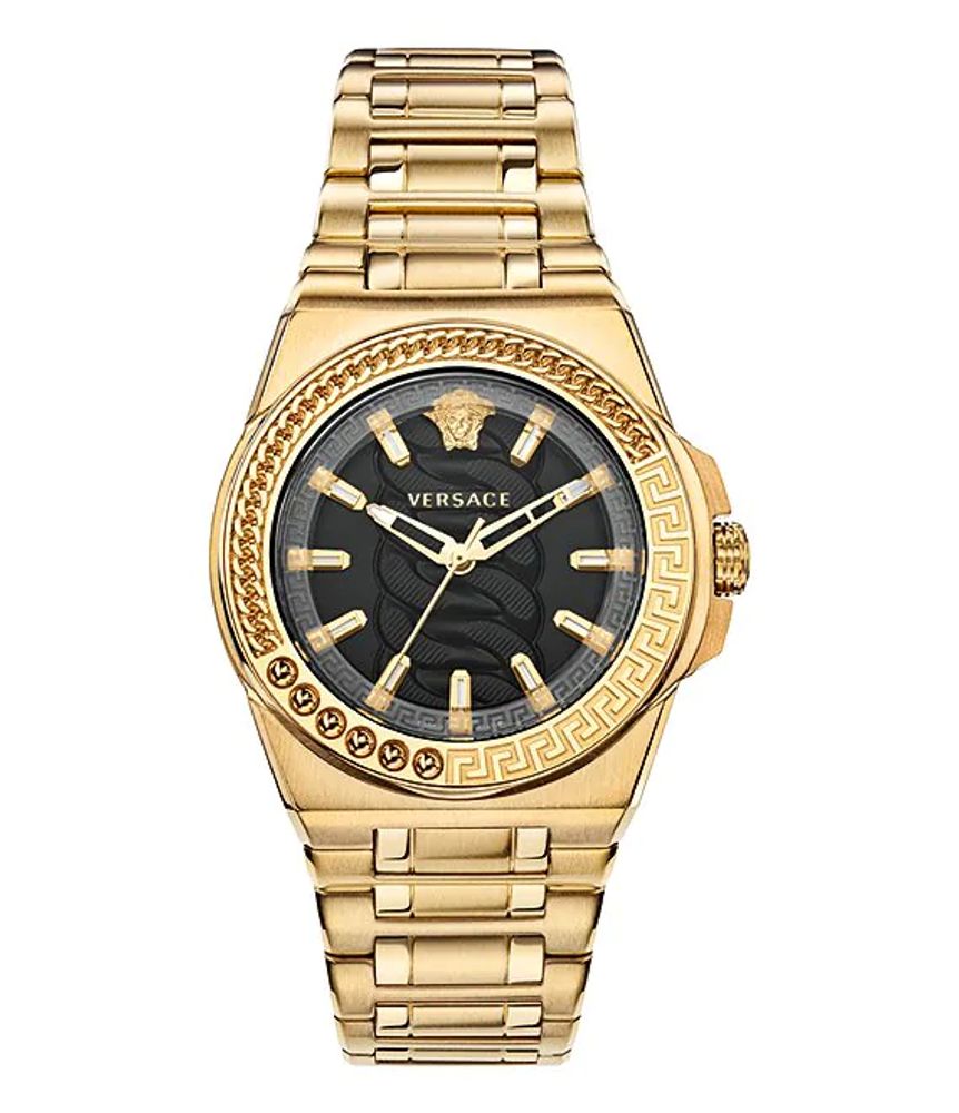 Versace Women's Chain Reaction Gold Bracelet Watch | Pueblo Mall