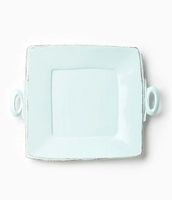 VIETRI Lastra Handled Square Platter