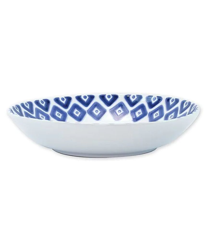 VIETRI Santorini Diamond Medium Serving Bowl