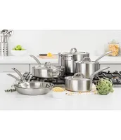 Viking Professional 5-Ply Satin Finish Stainless Steel, 10 Piece Cookware Set