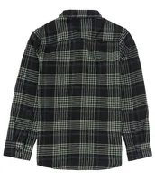Volcom Big Boys 8-20 Long Sleeve Caden Plaid Button-Up Shirt